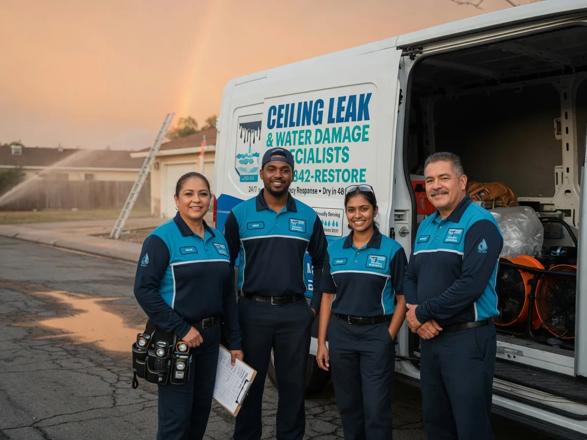 Ceiling Leak Cleanup company in The Sea Ranch, CA